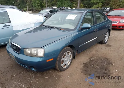 2003 Hyundai Elantra Gls/Gt из США, поврежденный, VIN KMHDN45D13U495291